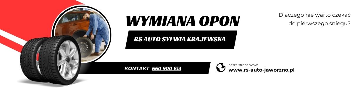 Wymiana opon Jaworzno – RS AUTO Sylwia Krajewska